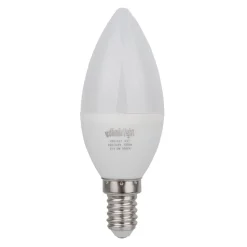 Bissolo Casa Lampadine<LAMPADINA LED-C37 OLIVA 5W E14 3000K LUCE CALDA: vendita online LAMPADINA LED-C37 OLIVA 5W E14 3000K LUCE CALDA in offerta