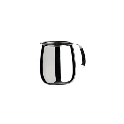 Bissolo Casa Cottura Pentolini<LATTIERA 1 MANICO IN ACCIAIO INOX LINEA DAILY 9 TAZZE DIAM. 11.5CM