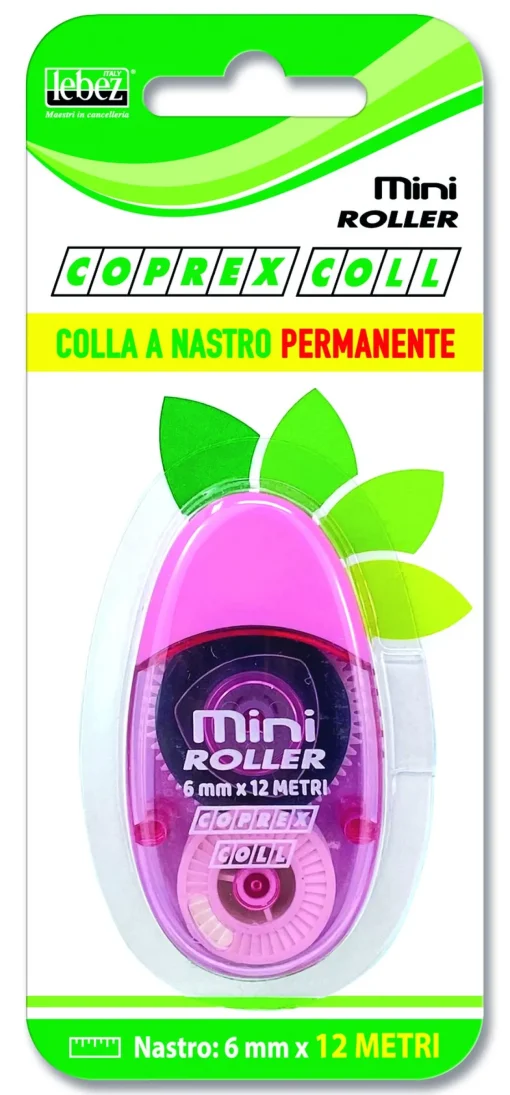 Bissolo Casa Cancelleria Nastri<LEBEZ - COLLA NASTRO PERMANENTE COPREX ROLL 12MT ASSORTITO: vendita online LEBEZ - COLLA NASTRO PERMANENTE COPREX ROLL 12MT ASSORTITO in offerta