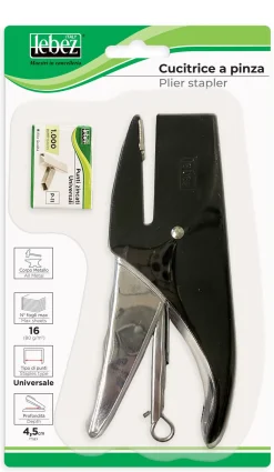 Bissolo Casa Cancelleria Accessori Vari<LEBEZ - CUCITRICE 5095 CON PUNTI: vendita online LEBEZ - CUCITRICE 5095 CON PUNTI in offerta