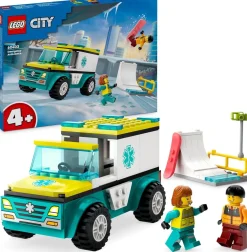 Bissolo Casa Lego City<LEGO CITY - AMBULANZA DI EMERGENZA E SNOWBOARDER: vendita online LEGO CITY - AMBULANZA DI EMERGENZA E SNOWBOARDER in offerta