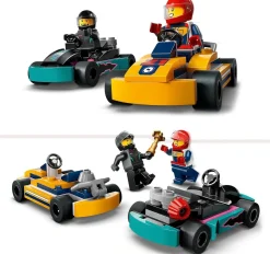 Bissolo Casa Lego City<LEGO CITY - GO-KART E PILOTI: vendita online LEGO CITY - GO-KART E PILOTI in offerta