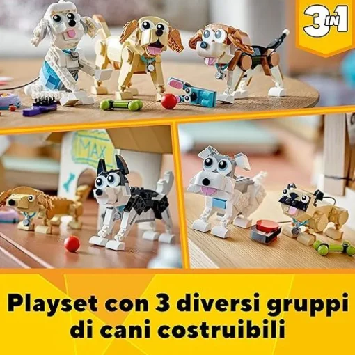 Bissolo Casa Lego Creator<LEGO CREATOR - ADORABILI CAGNOLINI: vendita online LEGO CREATOR - ADORABILI CAGNOLINI in offerta