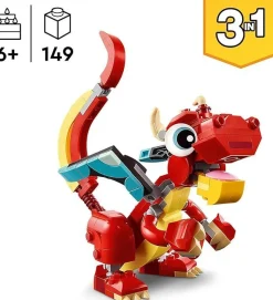 Bissolo Casa Lego Creator<LEGO CREATOR - DRAGO ROSSO: vendita online LEGO CREATOR - DRAGO ROSSO in offerta