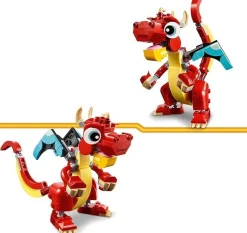 Bissolo Casa Lego Creator<LEGO CREATOR - DRAGO ROSSO: vendita online LEGO CREATOR - DRAGO ROSSO in offerta