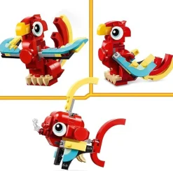Bissolo Casa Lego Creator<LEGO CREATOR - DRAGO ROSSO: vendita online LEGO CREATOR - DRAGO ROSSO in offerta