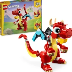 Bissolo Casa Lego Creator<LEGO CREATOR - DRAGO ROSSO: vendita online LEGO CREATOR - DRAGO ROSSO in offerta