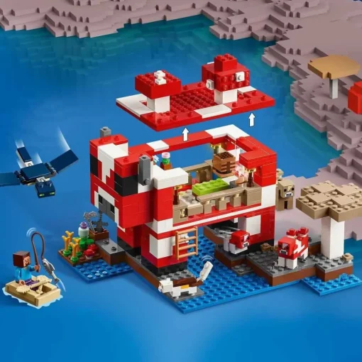 Bissolo Casa Lego Licenze<LEGO MINECRAFT - LA CASA DEL MOOSHROOM: vendita online LEGO MINECRAFT - LA CASA DEL MOOSHROOM in offerta