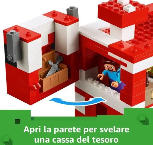Bissolo Casa Lego Licenze<LEGO MINECRAFT - LA CASA DEL MOOSHROOM: vendita online LEGO MINECRAFT - LA CASA DEL MOOSHROOM in offerta