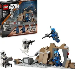 Bissolo Casa Lego Licenze<LEGO STAR WARS - BATTLE PACK AGGUATO SU MANDALORE: vendita online LEGO STAR WARS - BATTLE PACK AGGUATO SU MANDALORE in offerta