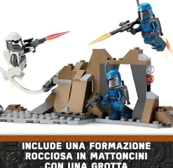 Bissolo Casa Lego Licenze<LEGO STAR WARS - BATTLE PACK AGGUATO SU MANDALORE: vendita online LEGO STAR WARS - BATTLE PACK AGGUATO SU MANDALORE in offerta