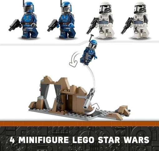 Bissolo Casa Lego Licenze<LEGO STAR WARS - BATTLE PACK AGGUATO SU MANDALORE: vendita online LEGO STAR WARS - BATTLE PACK AGGUATO SU MANDALORE in offerta