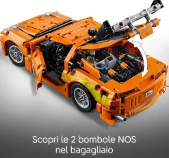 Bissolo Casa Lego Technic<LEGO TECHNIC - FAST AND FURIOUS TOYOTA SUPRA MK4: vendita online LEGO TECHNIC - FAST AND FURIOUS TOYOTA SUPRA MK4 in offerta