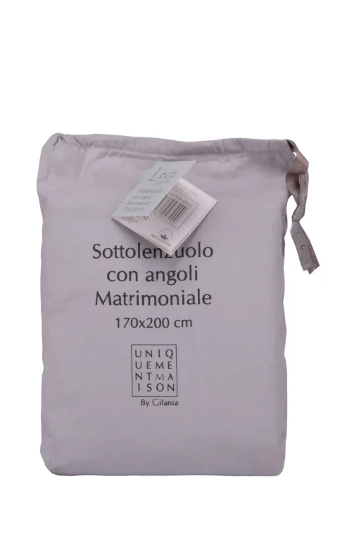Bissolo Casa Lenzuola Sotto<LENZUOLA CON ANGOLI IN COTONE 2P CM 170X200 LECTI GRACIER GRAY: vendita online LENZUOLA CON ANGOLI IN COTONE 2P CM 170X200 LECTI GRACIER GRAY in offerta