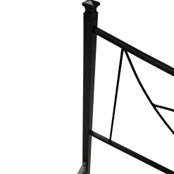 Bissolo Casa Letti Una Piazza E Mezza<LETTO 1 PIAZZA E 1/2 CON GIROLETTO MOD. TULIPANO NERO GRAFITE