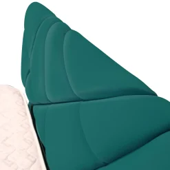 Bissolo Casa Letti Una Piazza E Mezza<LETTO 1 PIAZZA E MEZZA CONTENITORE MOD. POP IN TESSUTO LYCRA VERDE PETROLIO