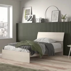 Bissolo Casa Letti Una Piazza E Mezza<Letto 1 Piazza e Mezza con Giroletto in Olmo: Giroletto in offerta