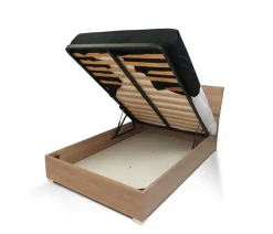 Bissolo Casa Letti Una Piazza E Mezza<Letto contenitore con Rete inclusa: Letto in Colore Noce