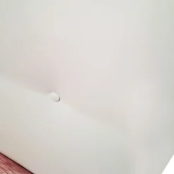 Bissolo Casa Letti Una Piazza E Mezza<LETTO FISSO UNA PIAZZA E MEZZA MOD. SIMPLE IN ECOPELLE BIANCO