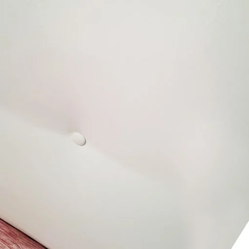 Bissolo Casa Letti Una Piazza E Mezza<LETTO FISSO UNA PIAZZA E MEZZA MOD. SIMPLE IN ECOPELLE BIANCO