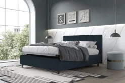 Bissolo Casa Letti Matrimoniali<Letto in tessuto matrimoniale con contenitore