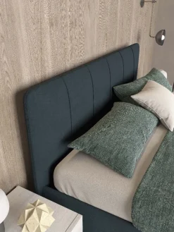 Bissolo Casa Letti Matrimoniali<Letto in tessuto matrimoniale con contenitore