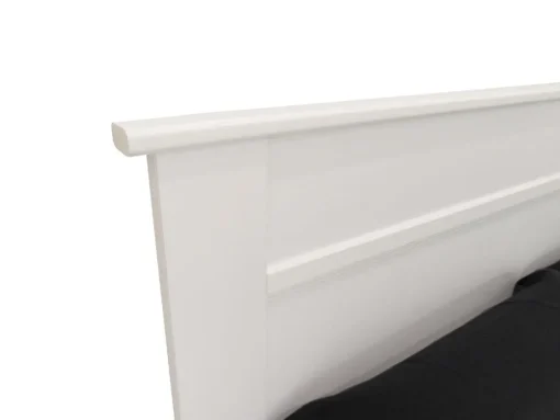 Bissolo Casa Letti Matrimoniali<Letto matrimoniale classico modello GINEVRA in frassini bianco