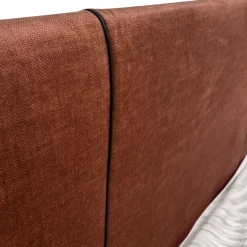 Bissolo Casa Letti Matrimoniali<LETTO MATRIMONIALE CON CONTENITORE IN TESSUTO MATTONE