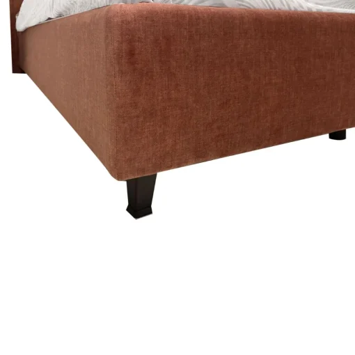 Bissolo Casa Letti Matrimoniali<LETTO MATRIMONIALE CON CONTENITORE IN TESSUTO MATTONE