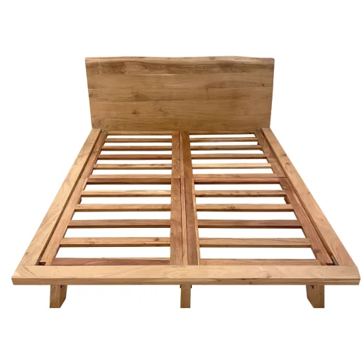 Bissolo Casa Letti Matrimoniali|Mobile Etnico<LETTO MATRIMONIALE CON GIROLETTO IN LEGNO SHEESHAM : vendita online LETTO MATRIMONIALE CON GIROLETTO IN LEGNO SHEESHAM in offerta