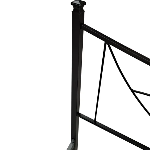 Bissolo Casa Letti Matrimoniali<LETTO MATRIMONIALE CON GIROLETTO MOD. TULIPANO NERO GRAFITE