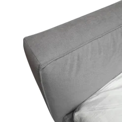 Bissolo Casa Letti Matrimoniali<LETTO MATRIMONIALE CONTENITORE MOD. ADELE IN TESSUTO GRIGIO