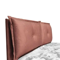 Bissolo Casa Letti Matrimoniali<Letto matrimoniale contenitore IRIS in tessuto rosa
