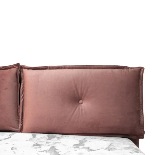 Bissolo Casa Letti Matrimoniali<Letto matrimoniale contenitore IRIS in tessuto rosa