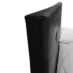 Bissolo Casa Letti Matrimoniali<LETTO MATRIMONIALE CONTENITORE MOD. NAPOLI IN ECOPELLE NERO
