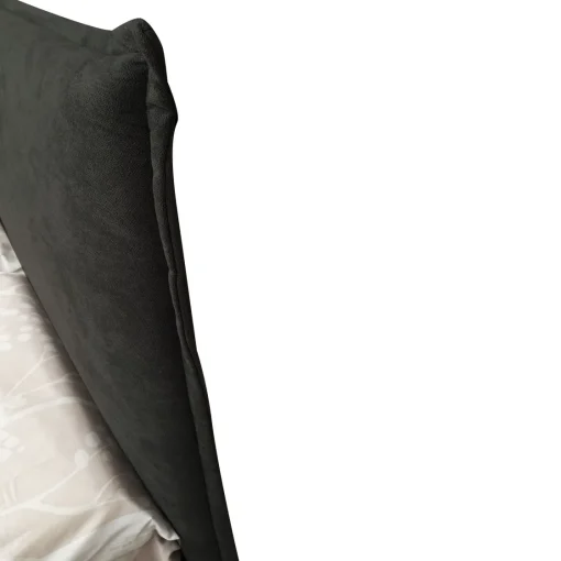 Bissolo Casa Letti Matrimoniali<LETTO MATRIMONIALE CONTENITORE MOD. LINE IN TESSUTO GRIGIO SCURO