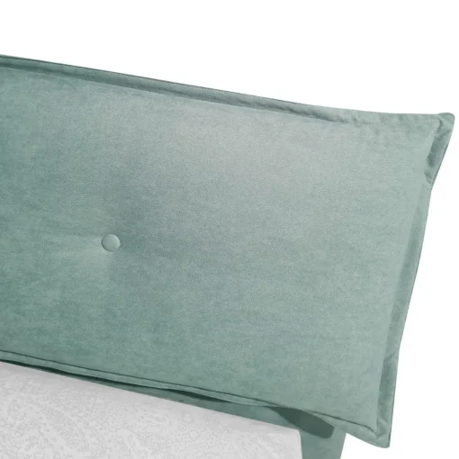 Bissolo Casa Letti Matrimoniali<LETTO MATRIMONIALE IN TESSUTO VERDE ACQUA