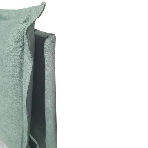 Bissolo Casa Letti Matrimoniali<LETTO MATRIMONIALE IN TESSUTO VERDE ACQUA