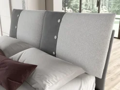 Bissolo Casa Letti Matrimoniali<Letto matrimoniale in tessuto Jasmine