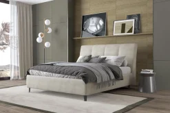 Bissolo Casa Letti Matrimoniali<Letto matrimoniale RODi con contenitore in tessuto vintage