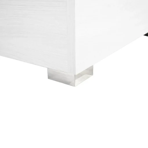 Bissolo Casa Letti Singoli<LETTO SINGOLO CON CONTENITORE BIANCO FRASSINATO