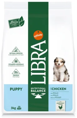 Bissolo Casa Cibi Cane<LIBRA DOG PUPPY POLLO 3KG: vendita online LIBRA DOG PUPPY POLLO 3KG in offerta