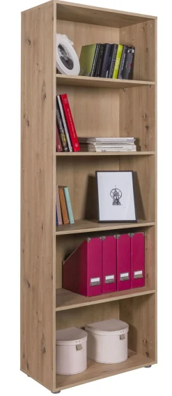 Bissolo Casa Librerie|Librerie<LIBRERIA FLOW CM 68,8X35,3 H. 200,6 ROVERE ARTISAN: vendita online LIBRERIA FLOW CM 68,8X35,3 H. 200,6 ROVERE ARTISAN in offerta