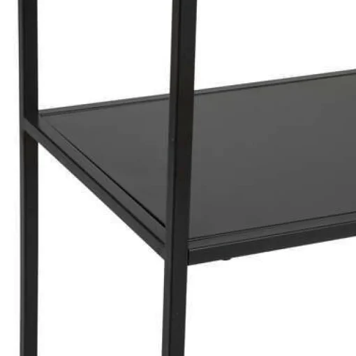Bissolo Casa Librerie|Librerie<LIBRERIA GOTA 90X35 H. 180CM IN METALLO NERO : vendita online LIBRERIA GOTA 90X35 H. 180CM IN METALLO NERO in offerta