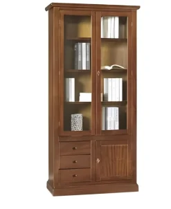 Bissolo Casa Mobili Classici In Arte Povera<LIBRERIA IN LEGNO ART 388: vendita online LIBRERIA IN LEGNO ART 388 in offerta