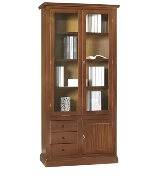 Bissolo Casa Mobili Classici In Arte Povera<LIBRERIA IN LEGNO ART 388: vendita online LIBRERIA IN LEGNO ART 388 in offerta