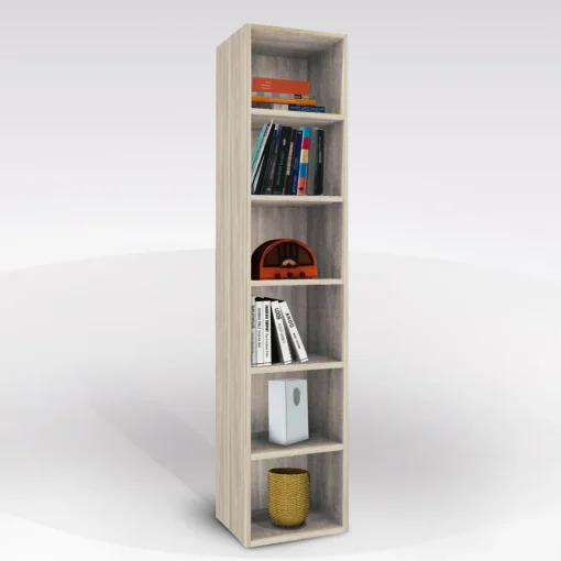 Bissolo Casa Librerie|Librerie<Libreria in olmo: libreria a giorno in olmo modello FLAT