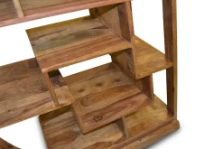 Bissolo Casa Mobile Etnico<LIBRERIA TUTTO IN LEGNO MASSELLO DI SHEESHAM