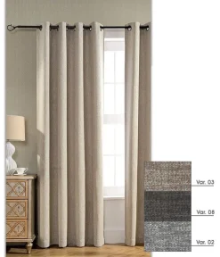 Bissolo Casa Tende Tende Confezionate<LINEA AMELIA - TELO CON OCCHIELLI IN POLIESTERE 140X290CM VARIANTE 03: vendita online LINEA AMELIA - TELO CON OCCHIELLI IN POLIESTERE 140X290CM VARIANTE 03 in offerta
