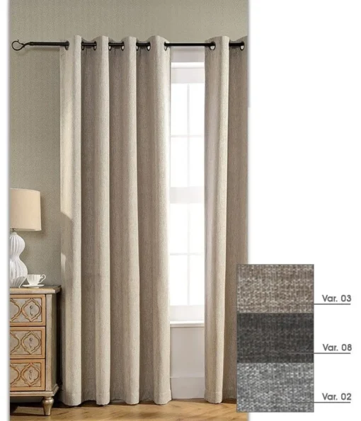 Bissolo Casa Tende Tende Confezionate<LINEA AMELIA - TELO CON OCCHIELLI IN POLIESTERE 140X290CM VARIANTE 03: vendita online LINEA AMELIA - TELO CON OCCHIELLI IN POLIESTERE 140X290CM VARIANTE 03 in offerta
